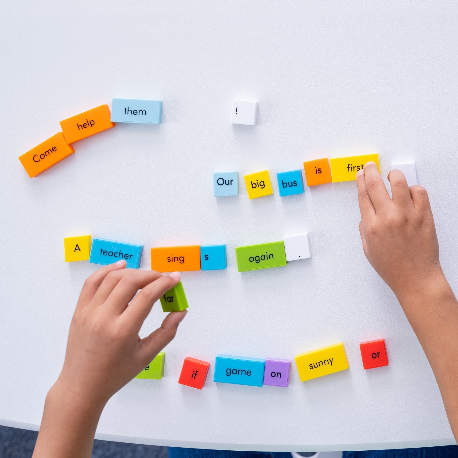 並べて作る！英作文ドミノ英語教材