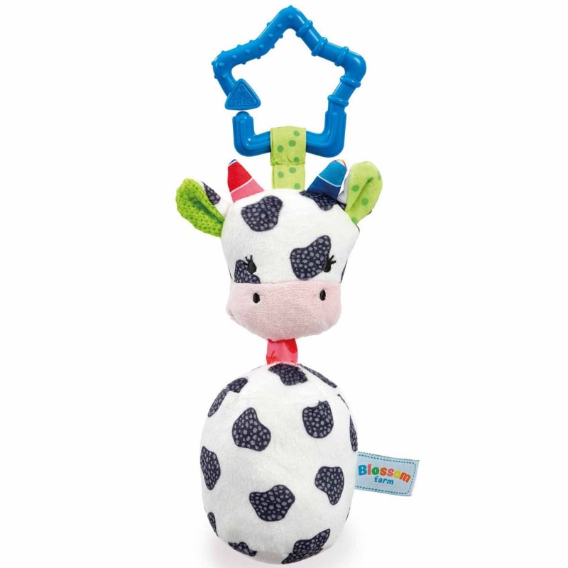 ゆらゆらラトル うしのマーサ クリップ付き