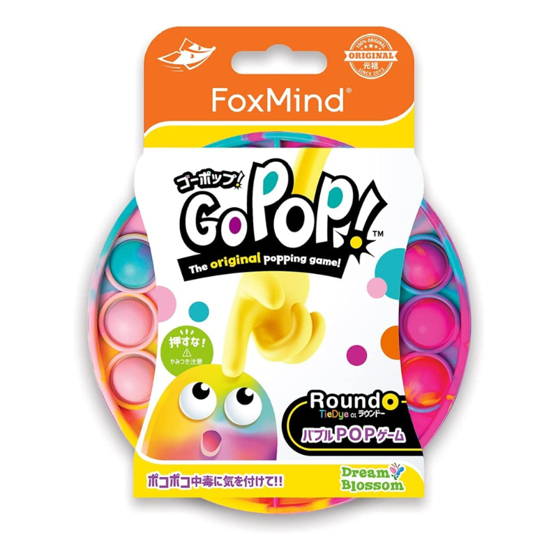ゴーポップ！ラウンドタイダイ柄