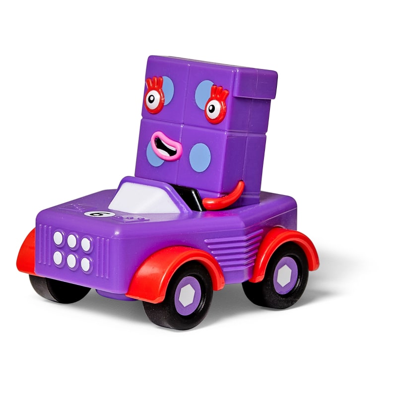 ナンバーブロックス ミニカー フィギュアセット 6-10