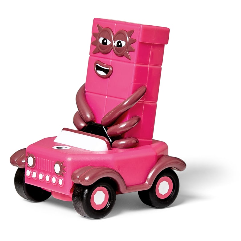 ナンバーブロックス ミニカー フィギュアセット 6-10