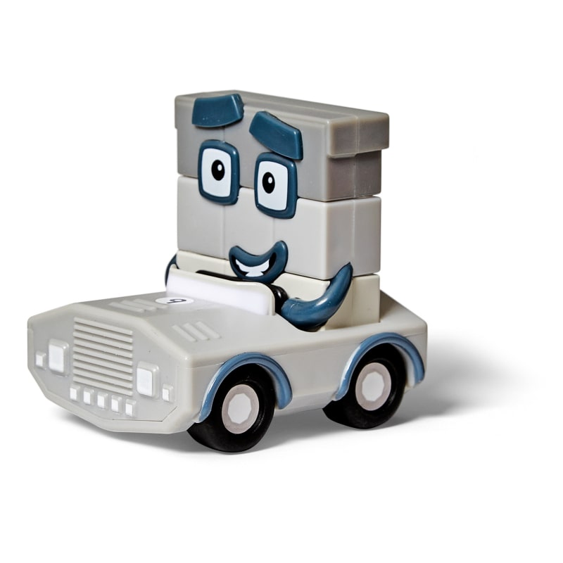 ナンバーブロックス ミニカー フィギュアセット 6-10