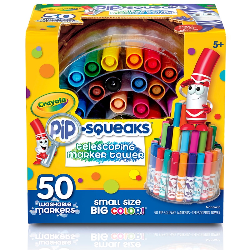 ピップスクイークマーカータワー 50色