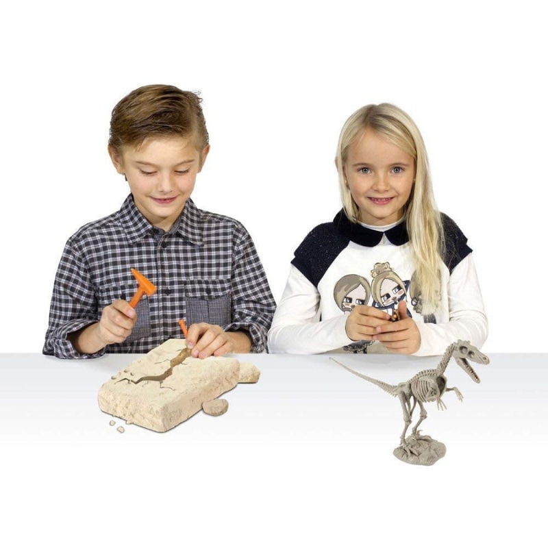 恐竜発掘キットヴェロキラプトル日本語パッケージ