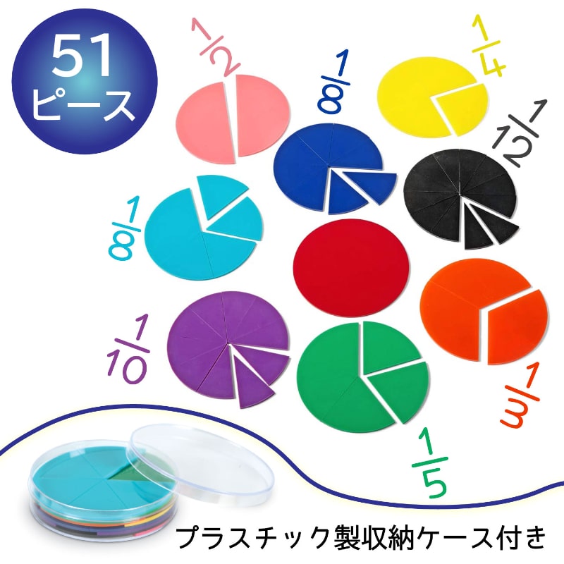 カラフル分数セット