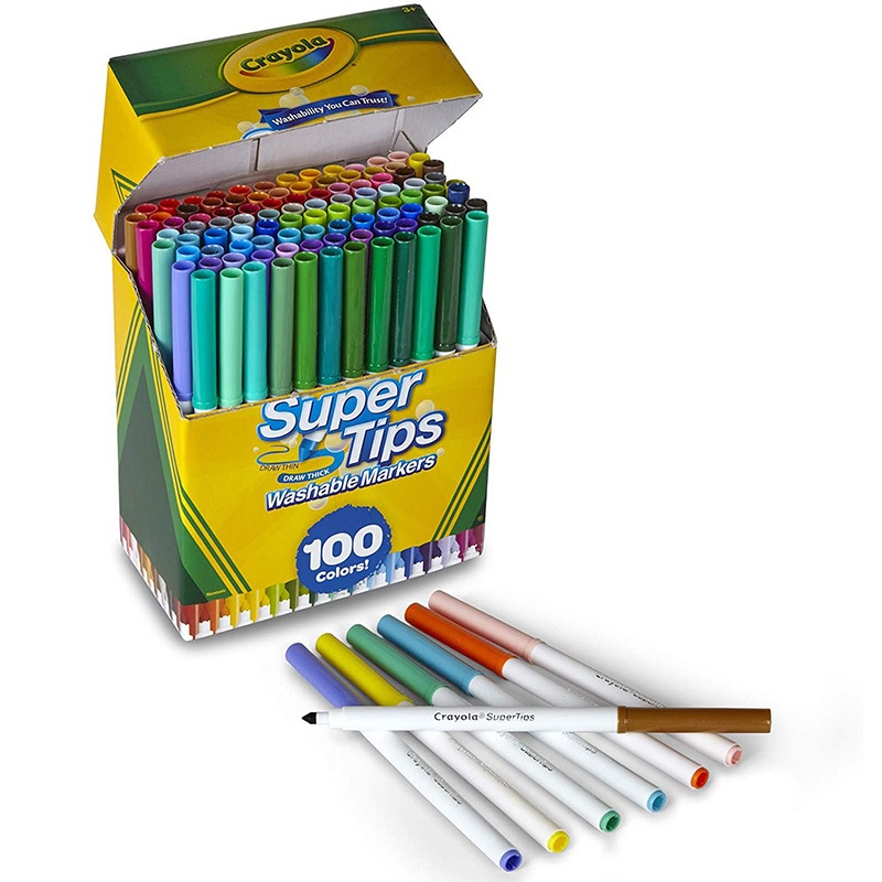 水でおとせる カラーリングマーカー 100色