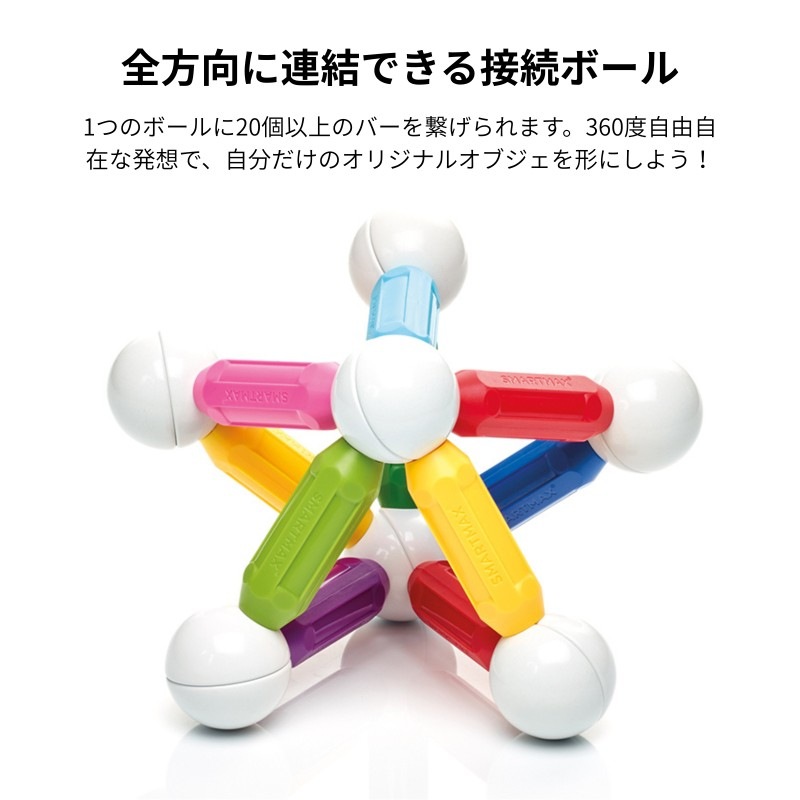 スマートマックス  ビルドケース入りメガセット (100ピース)