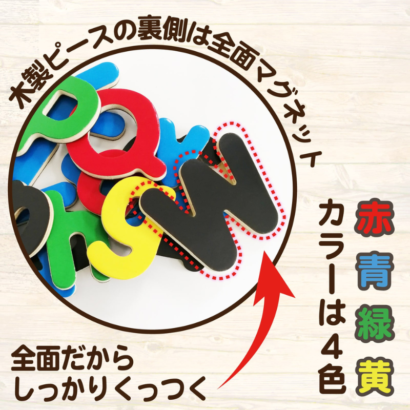 Magnetic Wooden Alphabet