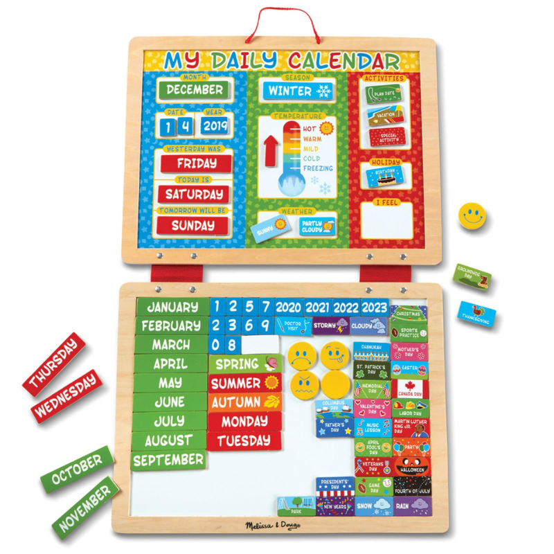 My First Daily Magnetic Calendar