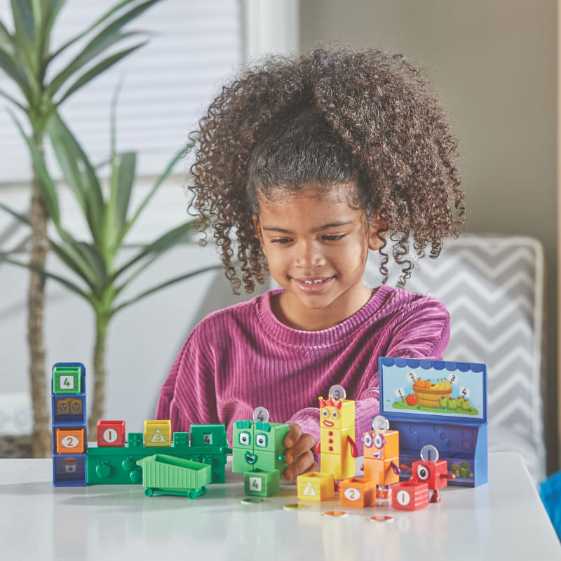 ナンバーブロックス 数を学ぶミニマーケット