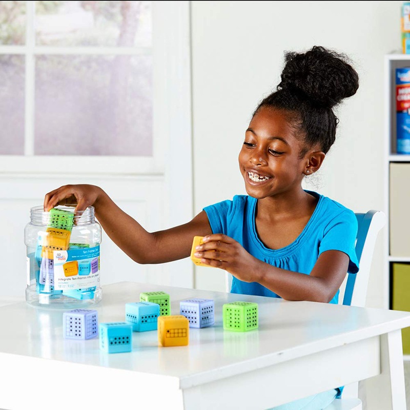 マルチカラーフォームダイス 12個セット 10のマス