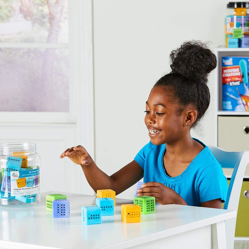 マルチカラーフォームダイス 12個セット 10のマス