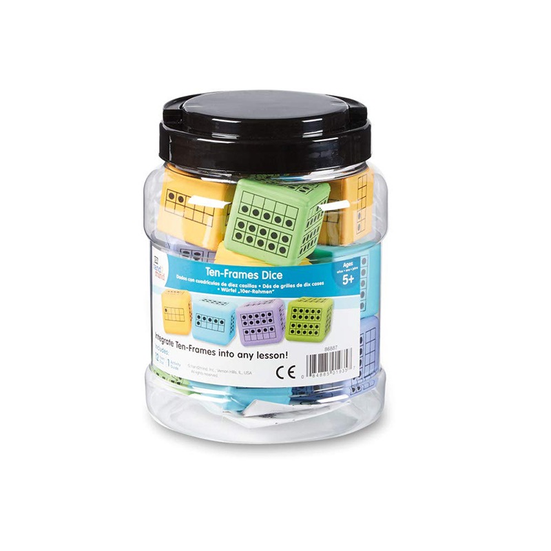 マルチカラーフォームダイス 12個セット 10のマス