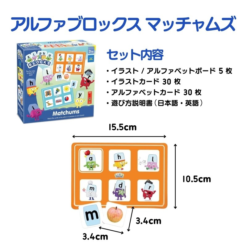 アルファブロックス マッチャムズ