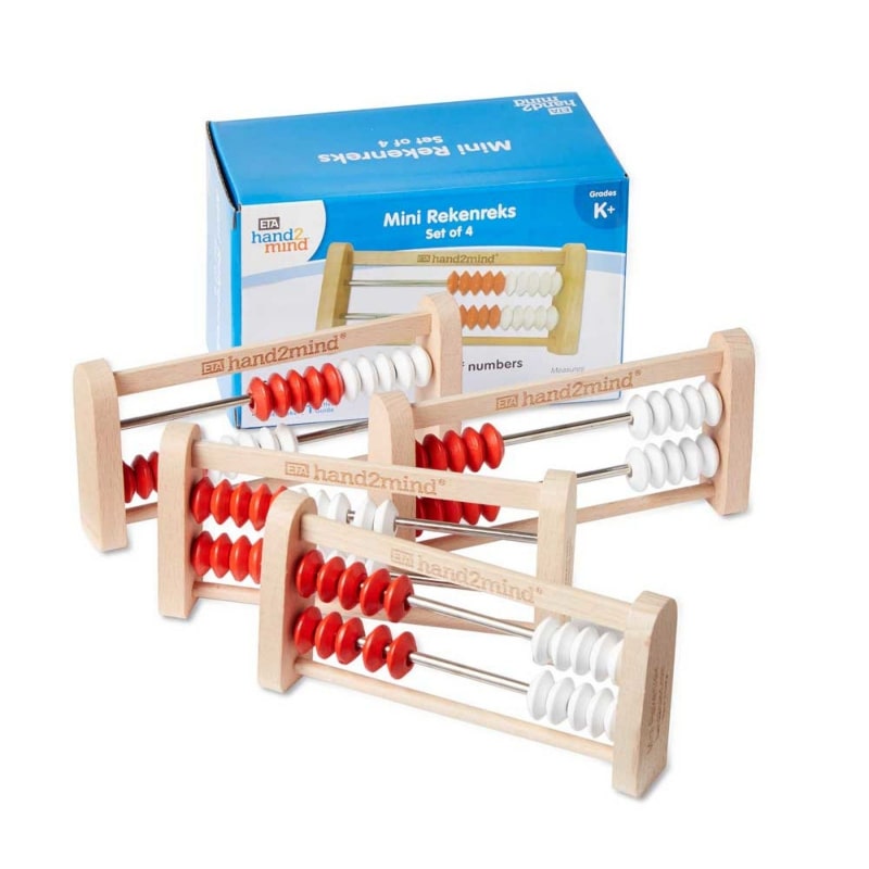 ミニ20玉 そろばん 4個セット