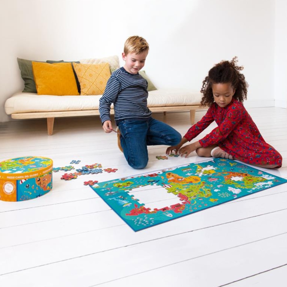 ジグソーパズルセット ジグソーパズルセット 150ピース 世界地図