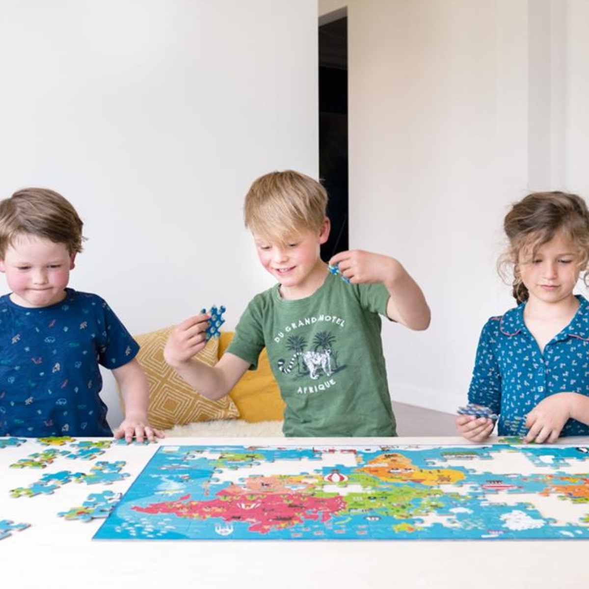 ジグソーパズルセット 150ピース 世界地図