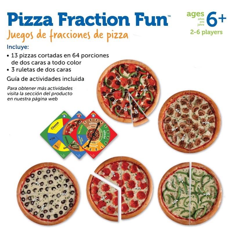 ピザでイメージ 分数学習 