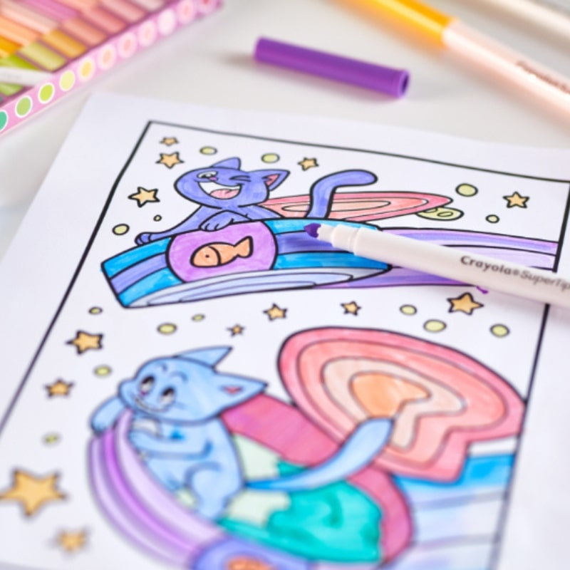 Washable Super Tips, Pastel Markers 20