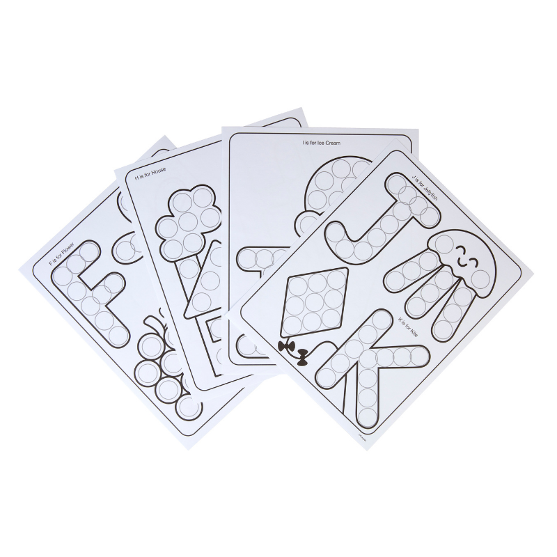 水で落とせる ドットマーカー アクティビティセット