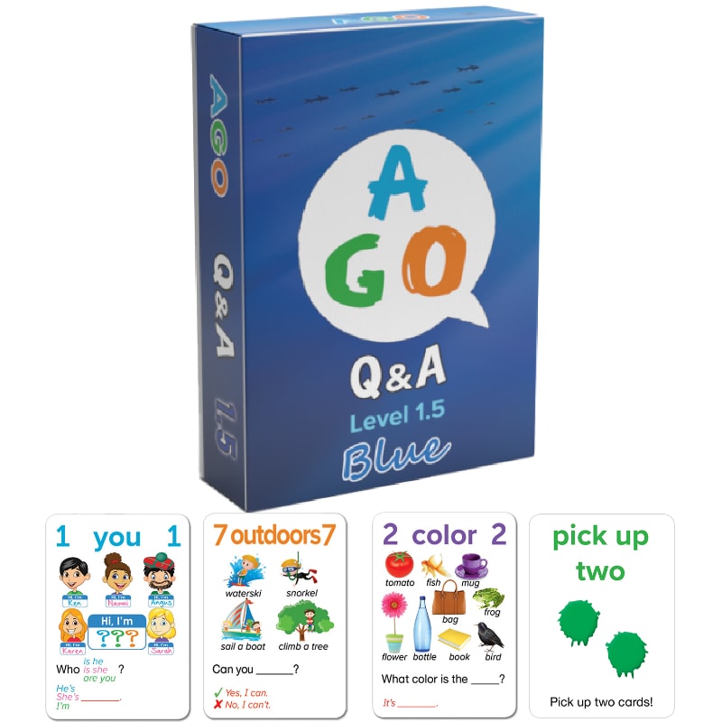 AGO Q&A 2nd Edition Blue (レベル1.5)