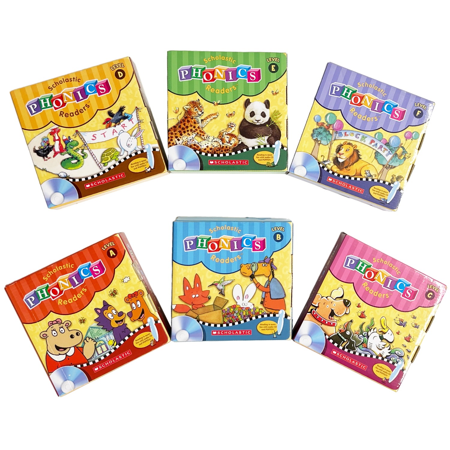 ScholasticPhonicsReadersセット【音声ペン別売り】