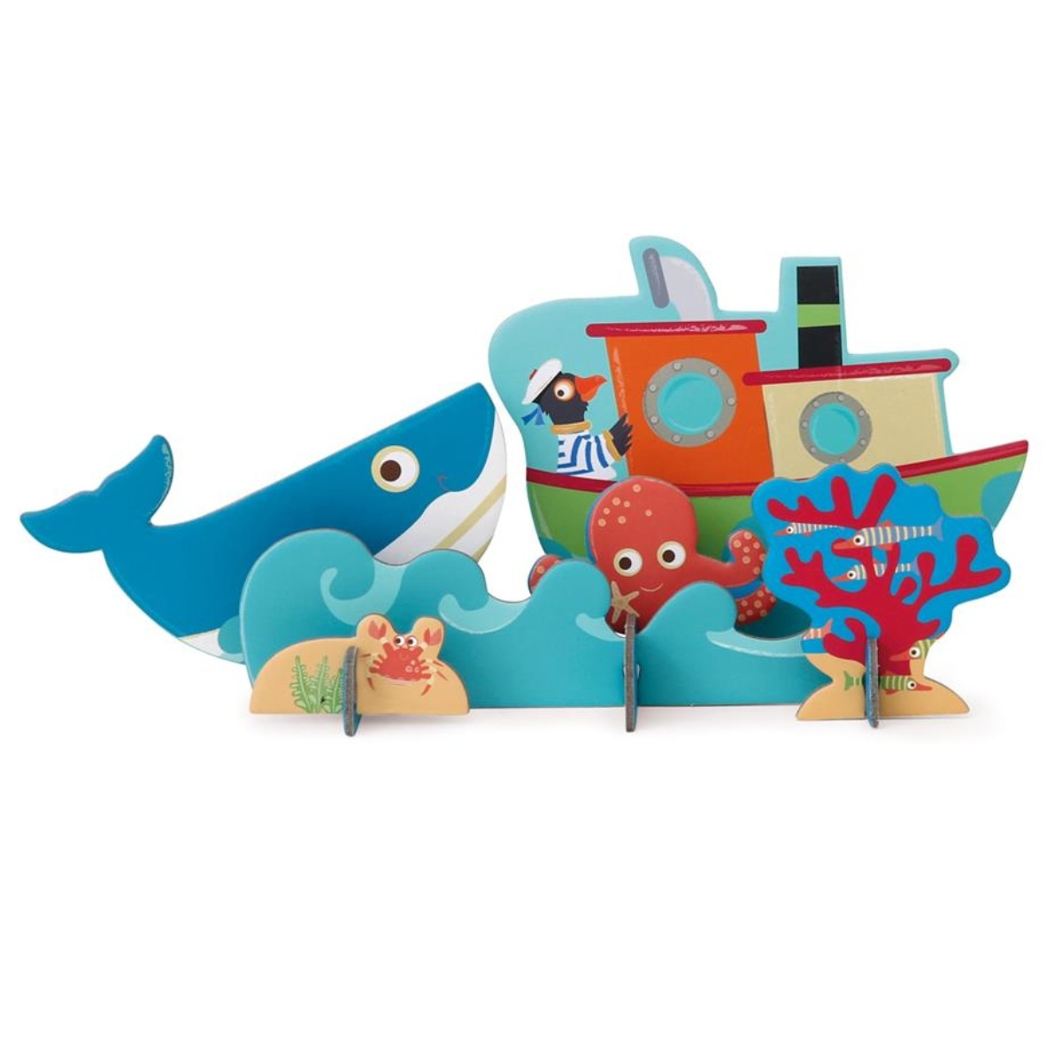 パズル 2D&3Dパズル 海 30ピース