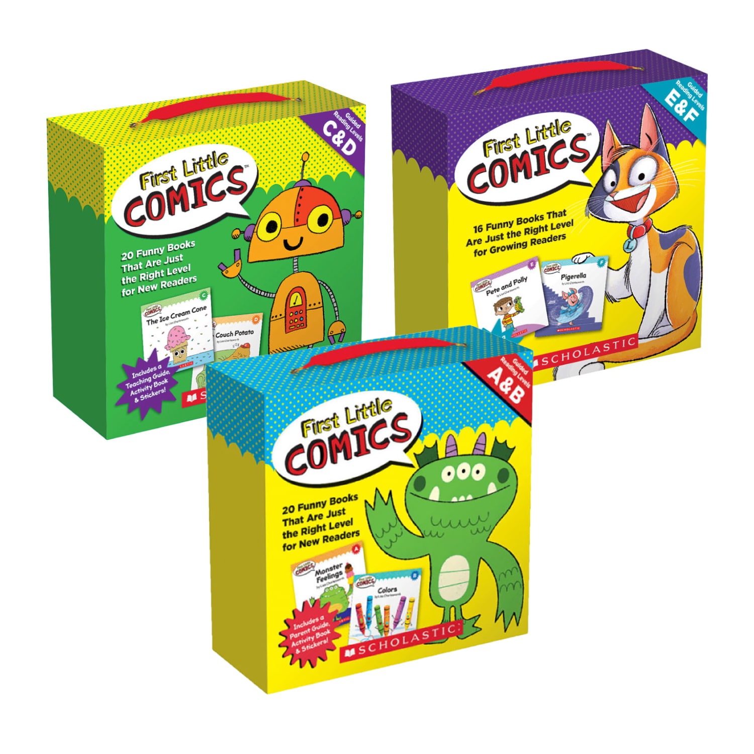 Scholastic First Little Comics セット 【音声ペン別売り】 9784865394399