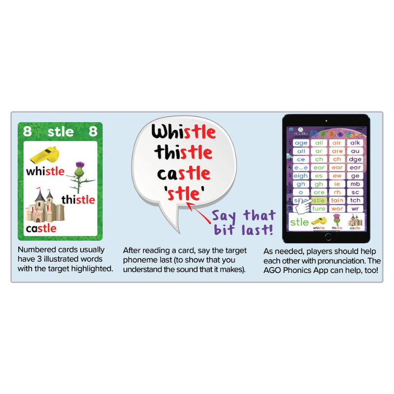 AGO Phonics Black (レベル5)