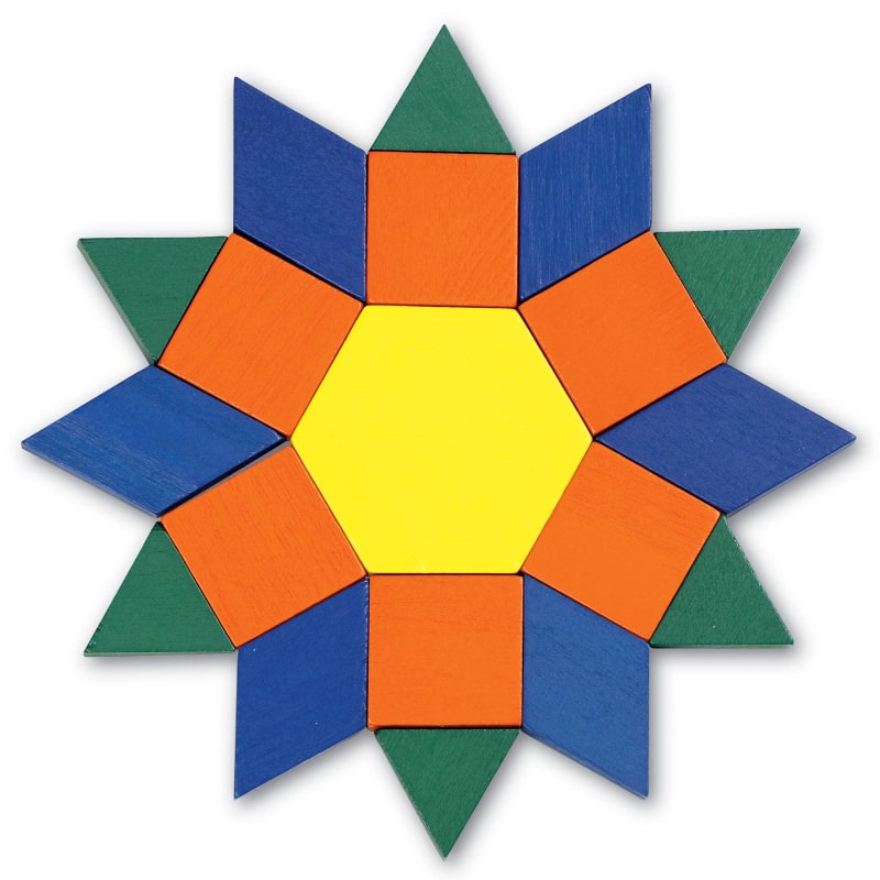 図形ブロック 木製