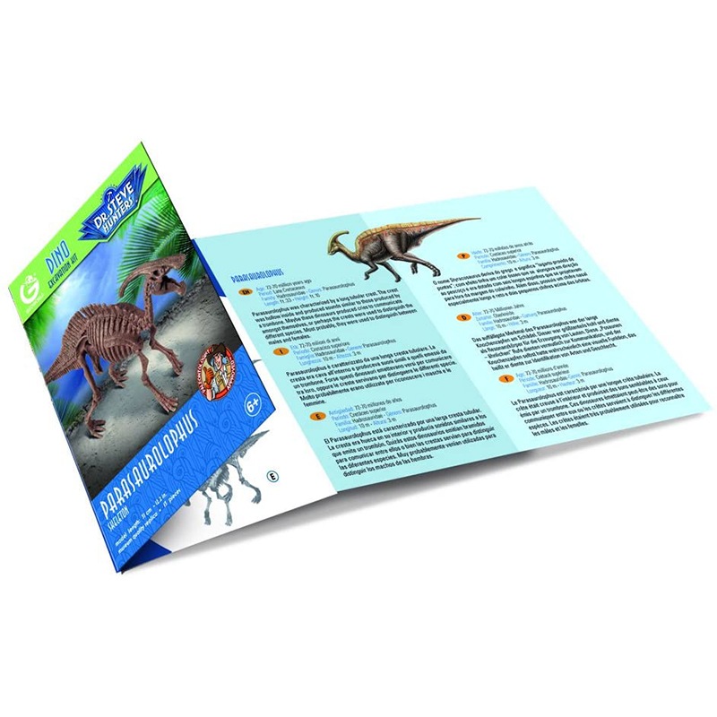 恐竜発掘キット パラサウロロフス