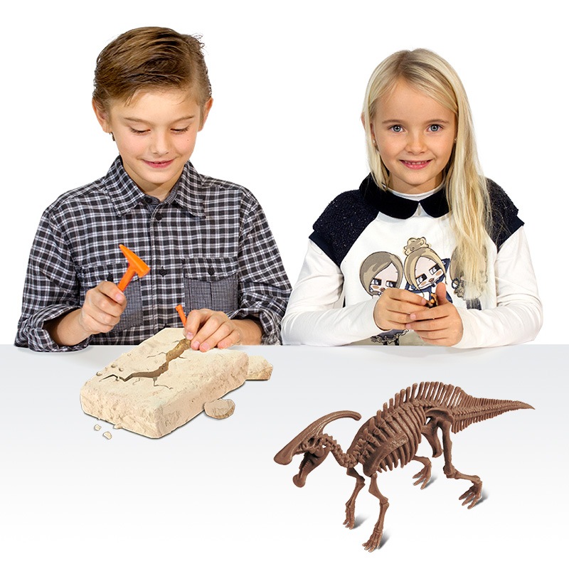 恐竜発掘キット パラサウロロフス