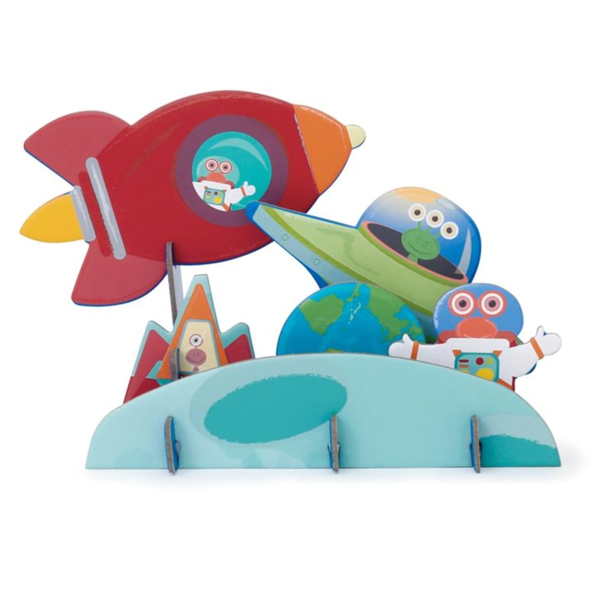 2D&3Dパズル 宇宙 32ピース