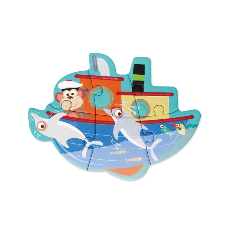 はじめてのパズル 乗り物 5種類