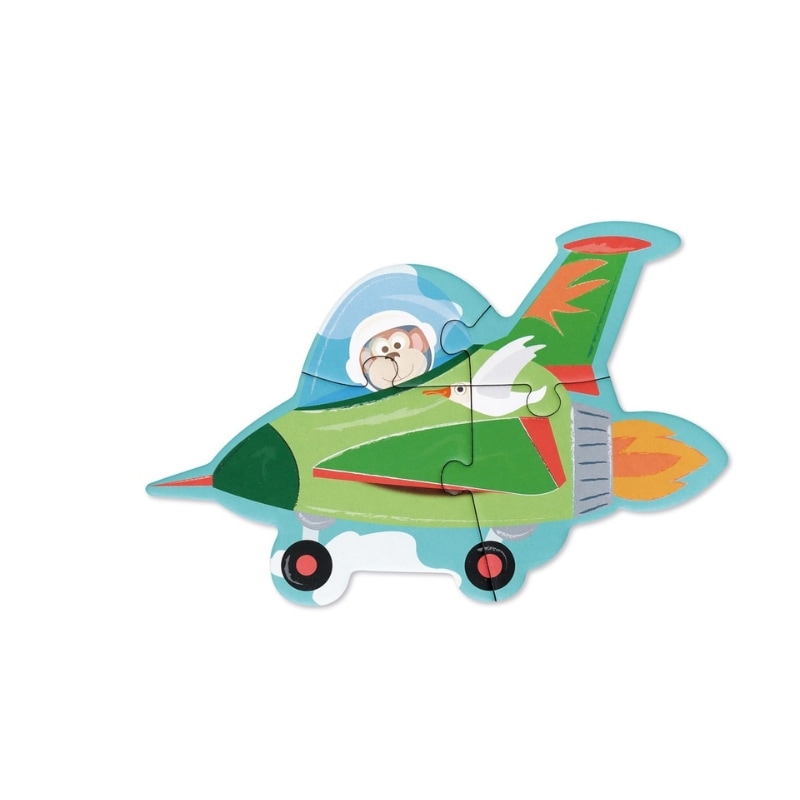 はじめてのパズル 乗り物 5種類