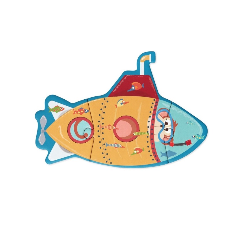 はじめてのパズル 乗り物 5種類