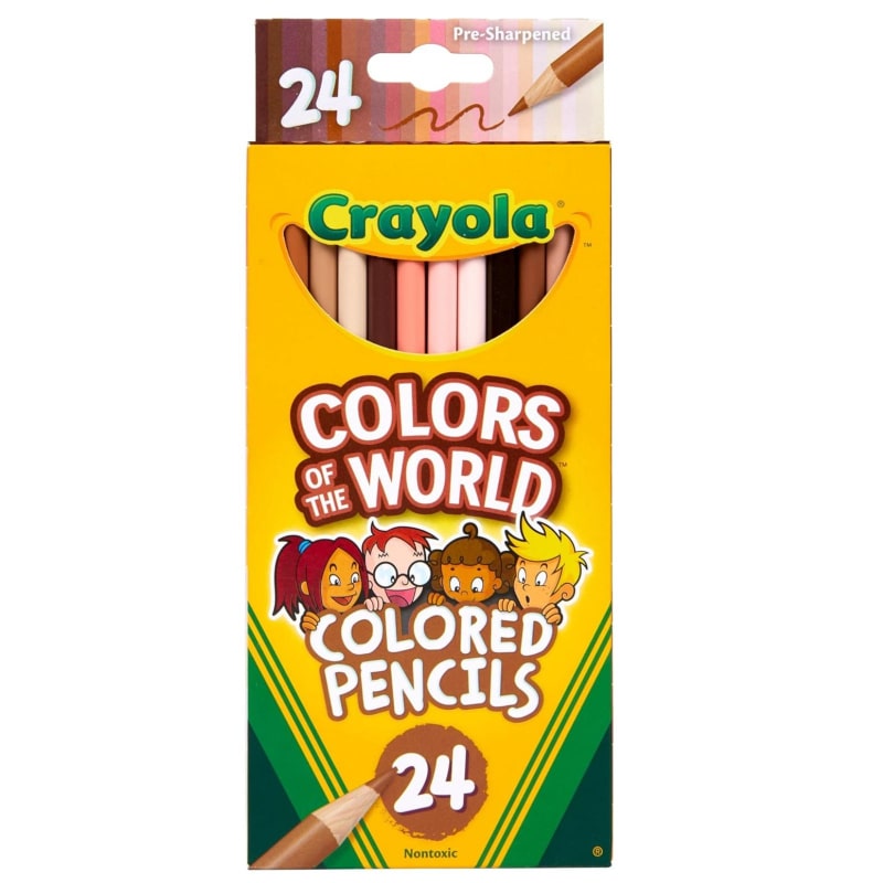 カラー・オブ・ザ・ワールド世界のお友達 いろえんぴつ 24色