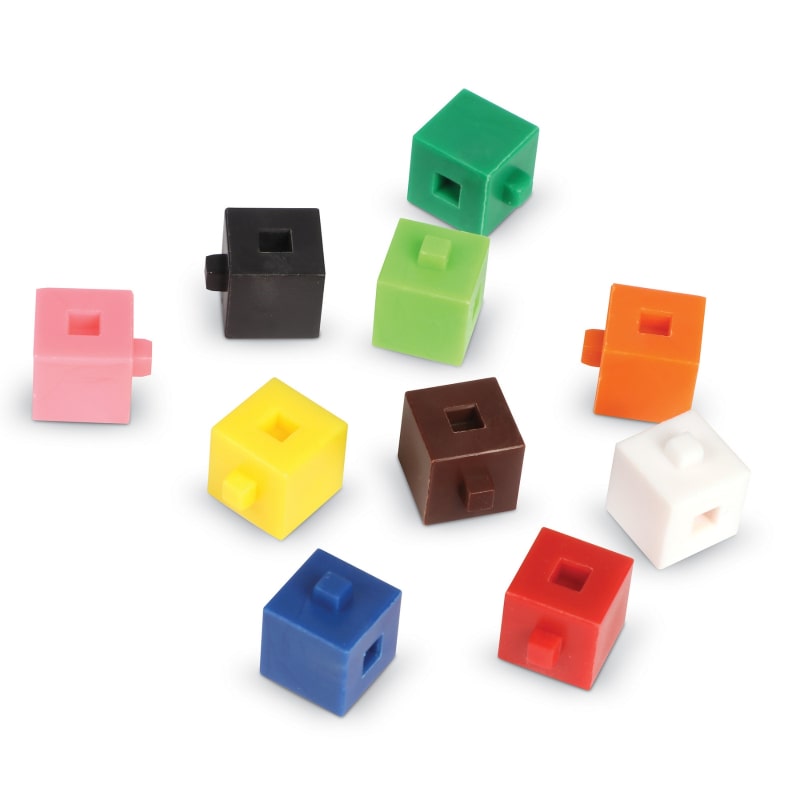 Interlocking Centimeter Cubes Set Of 1000