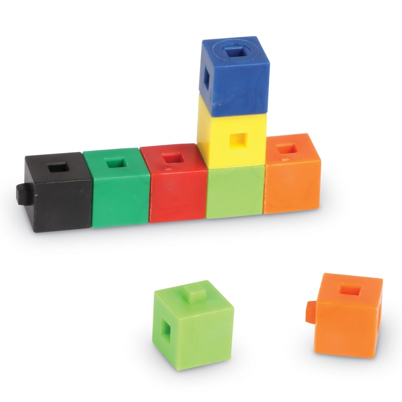 Interlocking Centimeter Cubes Set Of 1000