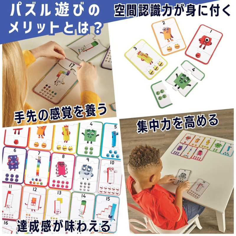 ナンバーブロックスカウンティングパズルセット