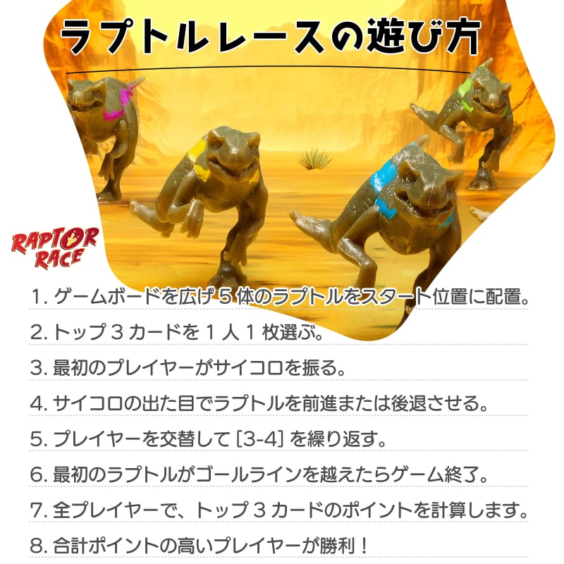 ラプトル レース