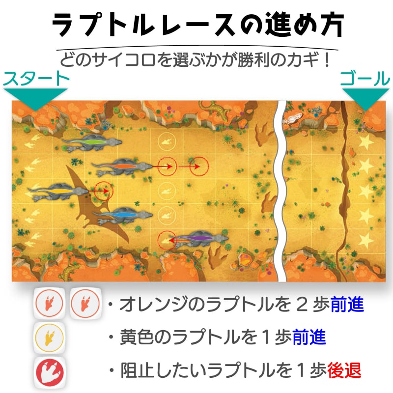 ラプトル レース