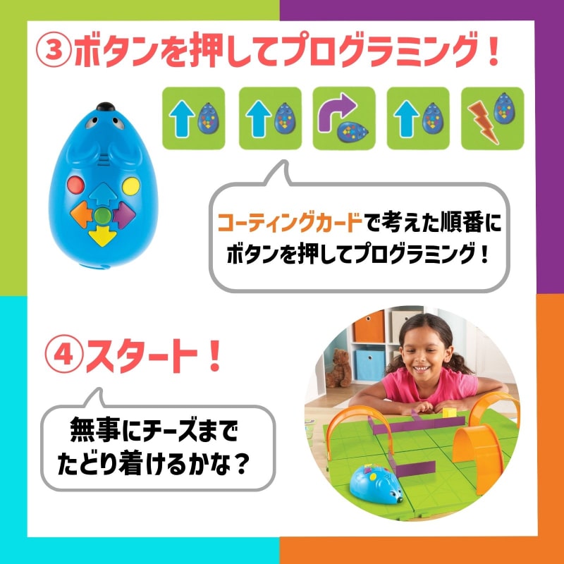 ロボットマウス コーディングアクティビティセット