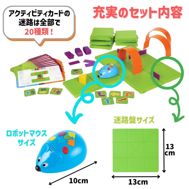 ロボットマウス コーディングアクティビティセット