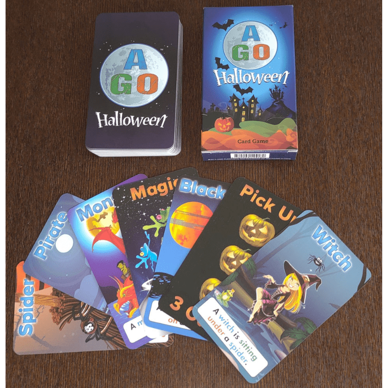 AGO カードゲーム ハロウィン 英語