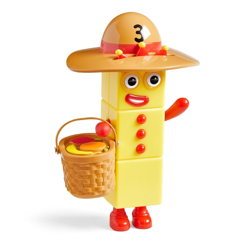 Numberblocks Three's Picnic Party