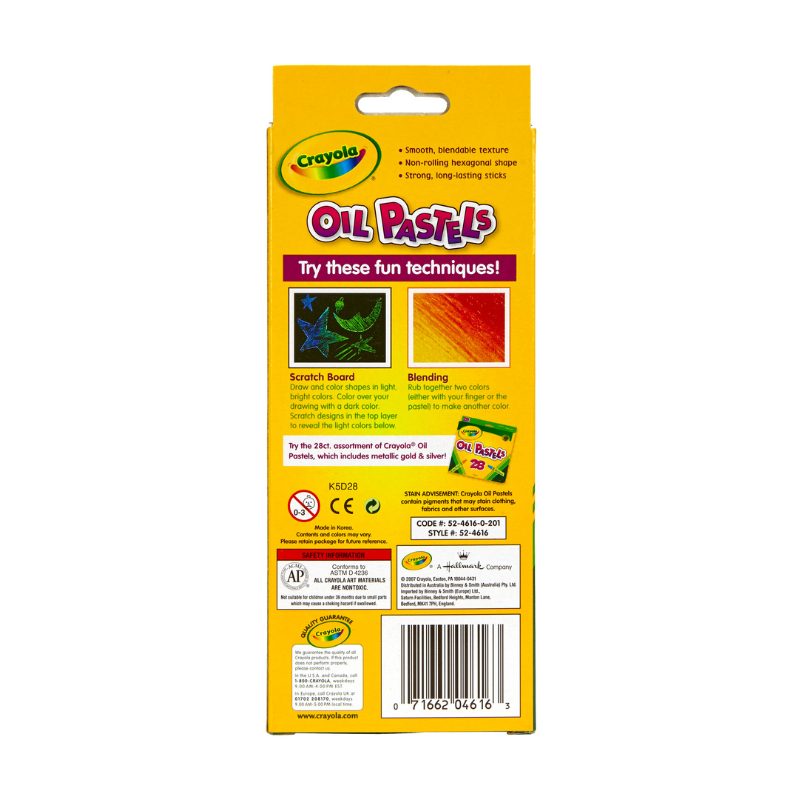 オイルパステル 16色