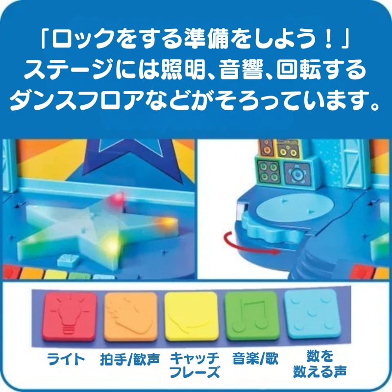 ナンバーブロックス ファイブのミュージカルスーパースターステージ