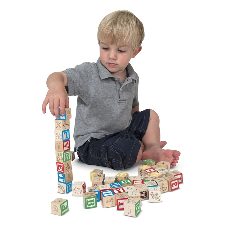 Wooden ABC / 123Blocks