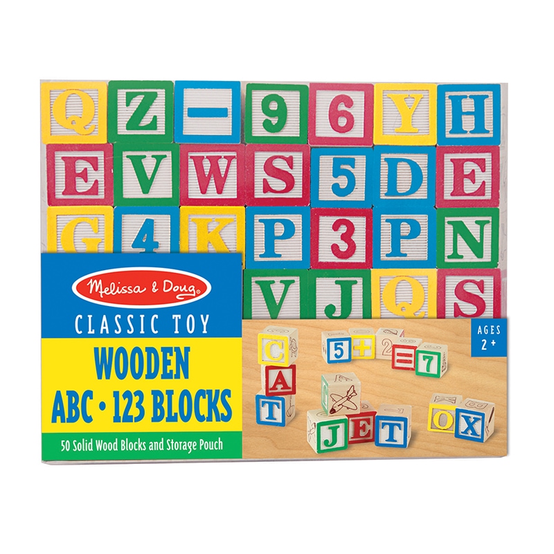 Wooden ABC / 123Blocks